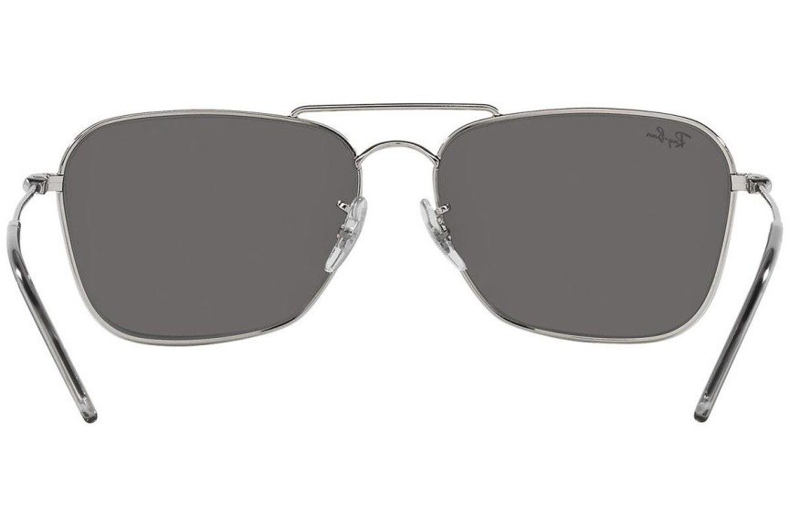 Sunčane naočale Ray-Ban Caravan Reverse RBR0102S 003/GS Pravokutan Srebrni