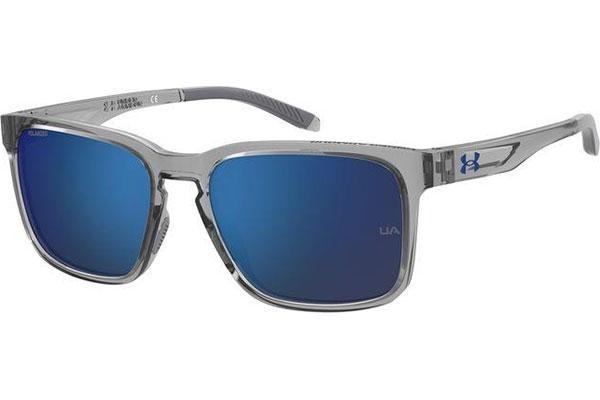 Sunčane naočale Under Armour UAASSIST 2 09V/JY Polarized Pravokutan Sivi