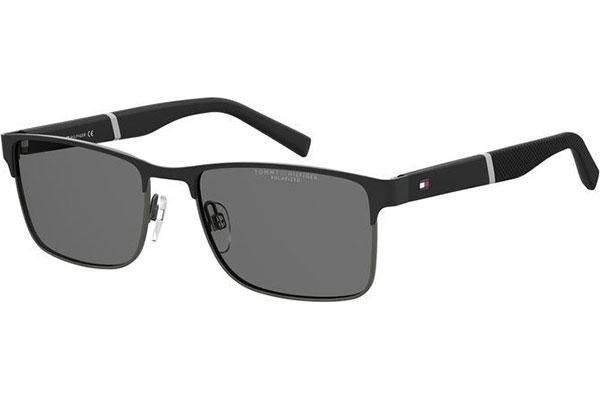 Sunčane naočale Tommy Hilfiger TH2040/S TI7/M9 Polarized Pravokutan Crni