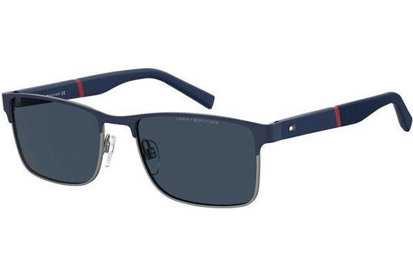 Sunčane naočale Tommy Hilfiger TH2040/S KU0/KU Pravokutan Plavi