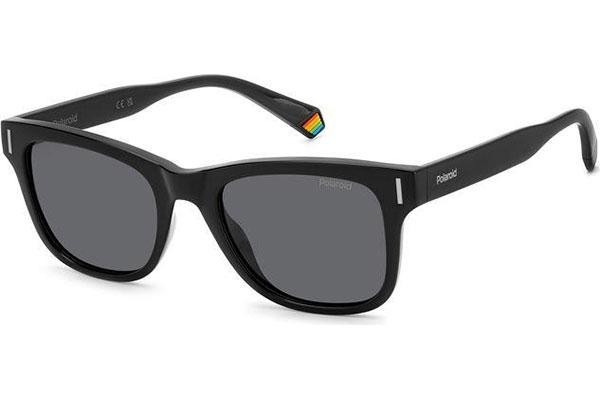 Sunčane naočale Polaroid PLD6206/S 807/M9 Polarized Pravokutan Crni