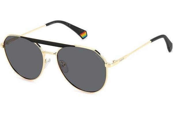 Sunčane naočale Polaroid PLD6211/S/X RHL/M9 Polarized Pilotski Zlatni