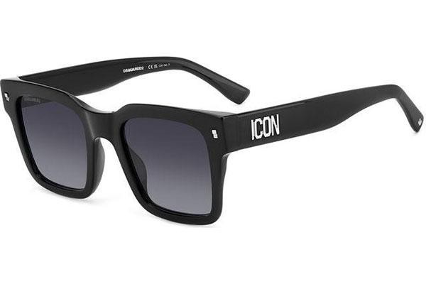 Sunčane naočale Dsquared2 ICON0010/S 807/9O Kvadratni Crni