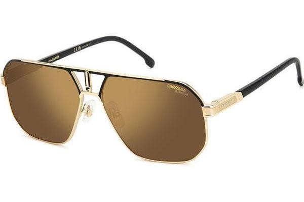 Sunčane naočale Carrera CARRERA1062/S I46/YL Polarized Pilotski Zlatni