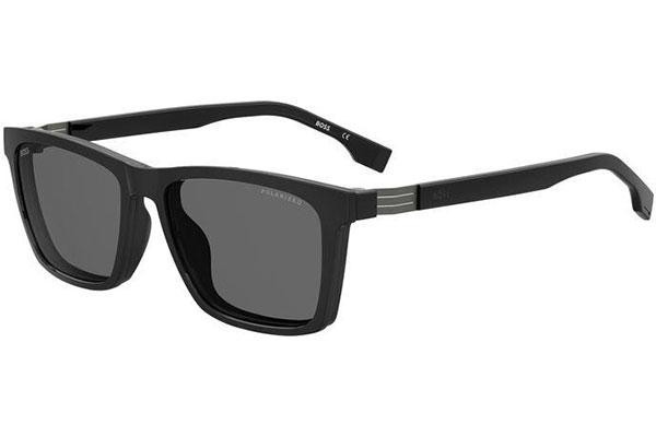 Naočale BOSS BOSS1576/CS 807/M9 Polarized Pravokutan Crni