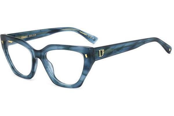 Naočale Dsquared2 D20117 38I Cat Eye Plavi