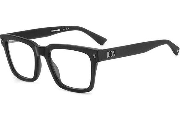 Naočale Dsquared2 ICON0013 003 Kvadratni Crni