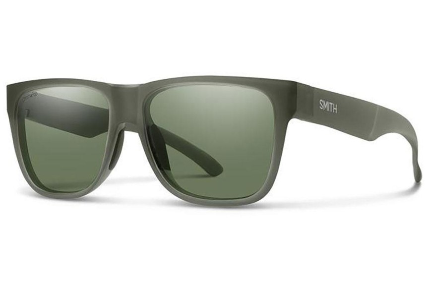 Sunčane naočale Smith LOWDOWN 2 B59/L7 Polarized Kvadratni Zeleni