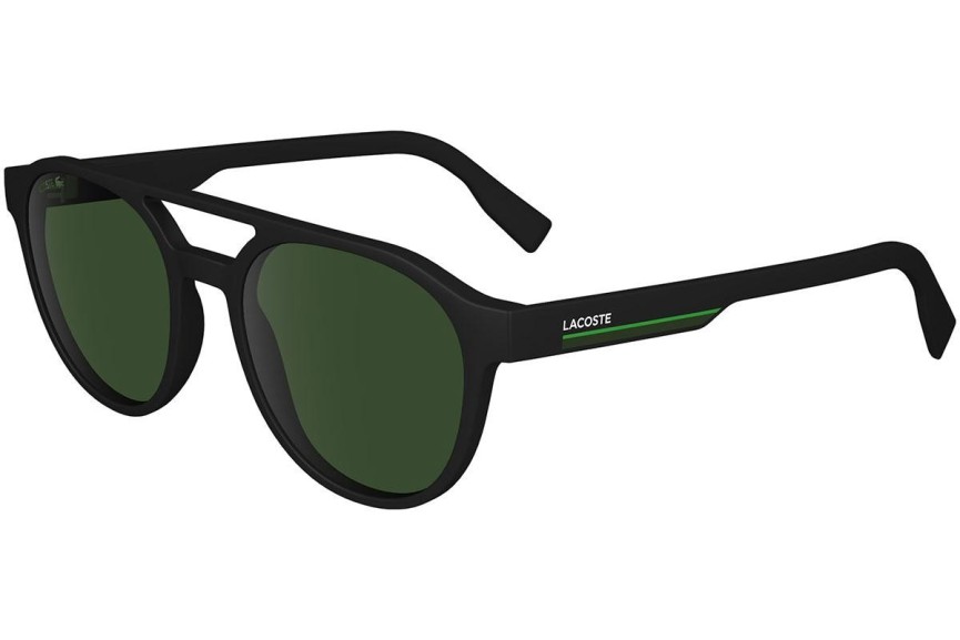 Sunčane naočale Lacoste L6008S 002 Pilotski Crni