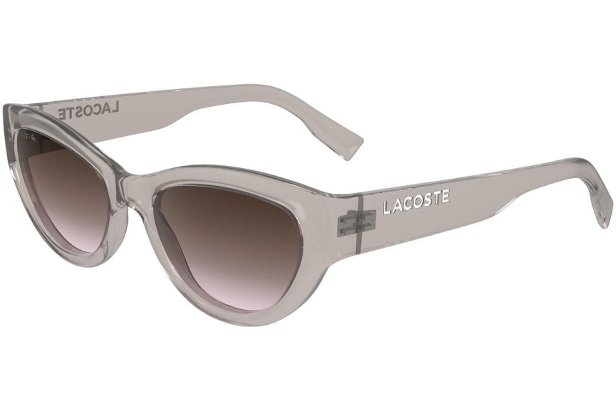 Sunčane naočale Lacoste L6013S 272 Cat Eye Bež