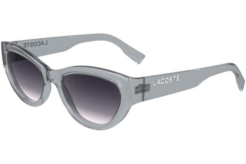 Sunčane naočale Lacoste L6013S 035 Cat Eye Sivi