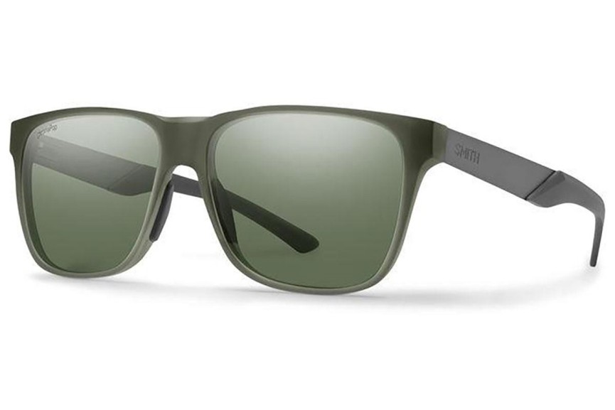 Sunčane naočale Smith LOWDOWNSTEEL B59/L7 Polarized Kvadratni Zeleni