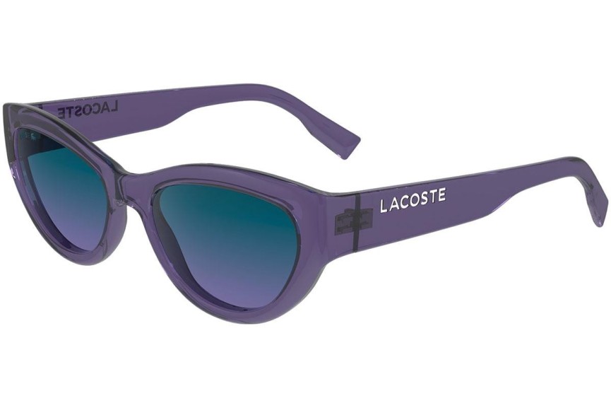 Sunčane naočale Lacoste L6013S 513 Cat Eye Ljubičasti