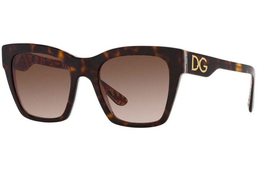 Sunčane naočale Dolce & Gabbana DG4384 321773 Kvadratni Havana