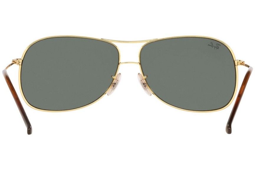 Sunčane naočale Ray-Ban RB3267 001/71 Pilotski Zlatni