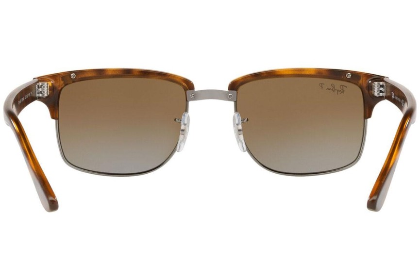 Sunčane naočale Ray-Ban Clubmaster Square RB4190 878/M2 Zadebljani gornji dio Havana