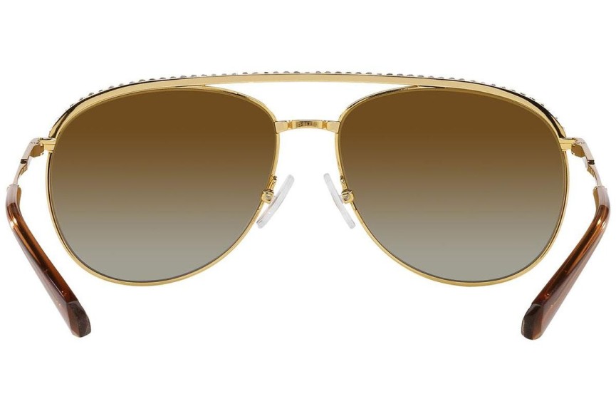 Sunčane naočale Swarovski SK7005 4004T5 Polarized Pilotski Zlatni