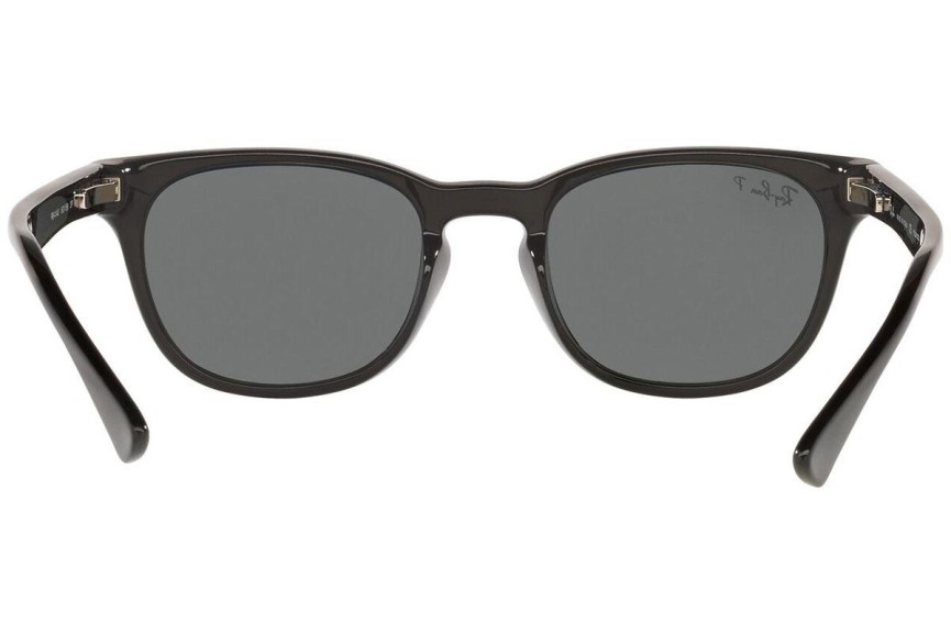 Sunčane naočale Ray-Ban RB4140 601/58 Polarized Pravokutan Crni