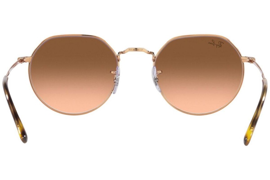 Sunčane naočale Ray-Ban Jack RB3565 9035A5 Okrugao Smeđi