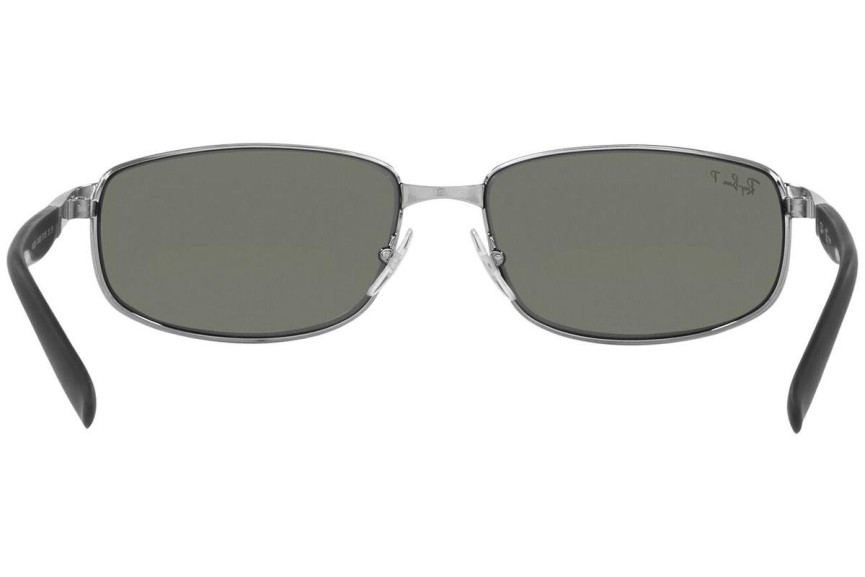 Sunčane naočale Ray-Ban RB3254 004/58 Polarized Pravokutan Srebrni