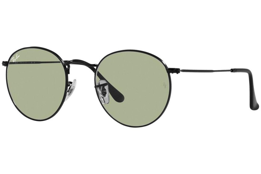 Sunčane naočale Ray-Ban Round Metal RB3447 002/52 Okrugao Crni