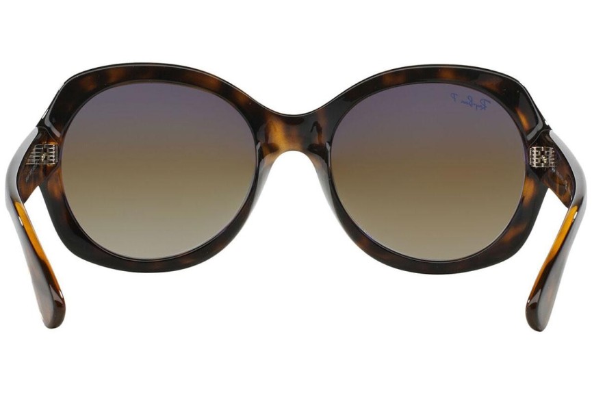 Sunčane naočale Ray-Ban RB4191 710/T5 Polarized Okrugao Havana