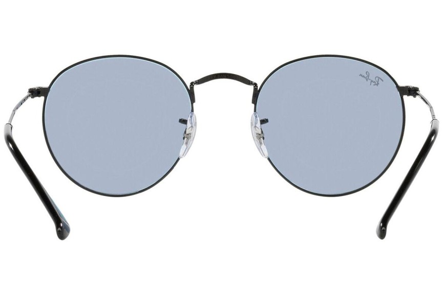 Sunčane naočale Ray-Ban Round Metal RB3447 002/64 Okrugao Crni