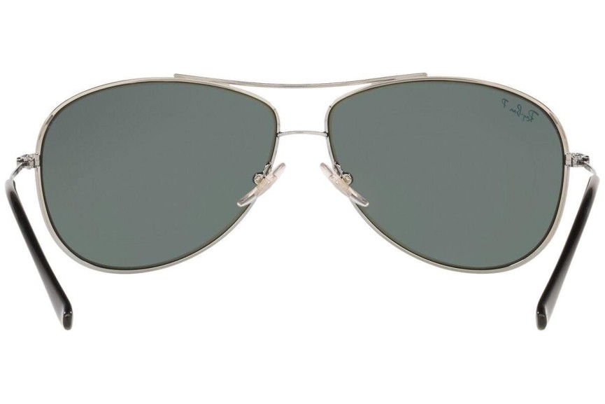 Sunčane naočale Ray-Ban RB3293 004/9A Polarized Pilotski Srebrni