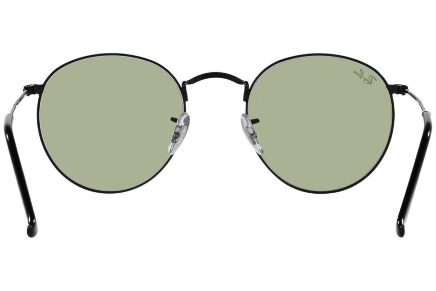 Sunčane naočale Ray-Ban Round Metal RB3447 002/52 Okrugao Crni