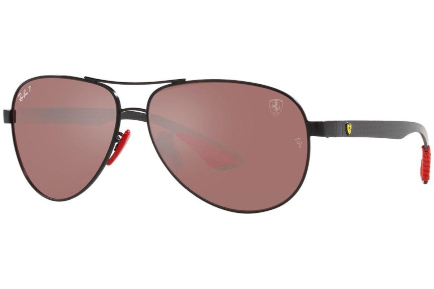 Sunčane naočale Ray-Ban RB8331M F002H2 Polarized Pilotski Crni