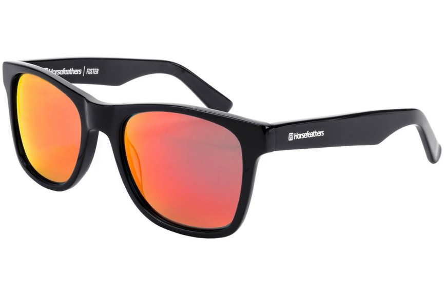 Sunčane naočale Horsefeathers Foster AA866H Polarized Kvadratni Crni