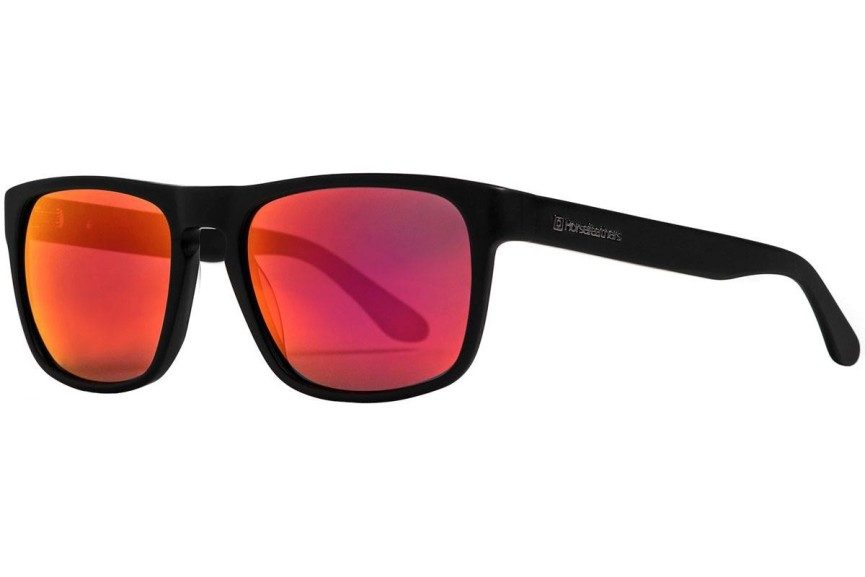 Sunčane naočale Horsefeathers Keaton AM082D Polarized Kvadratni Crni