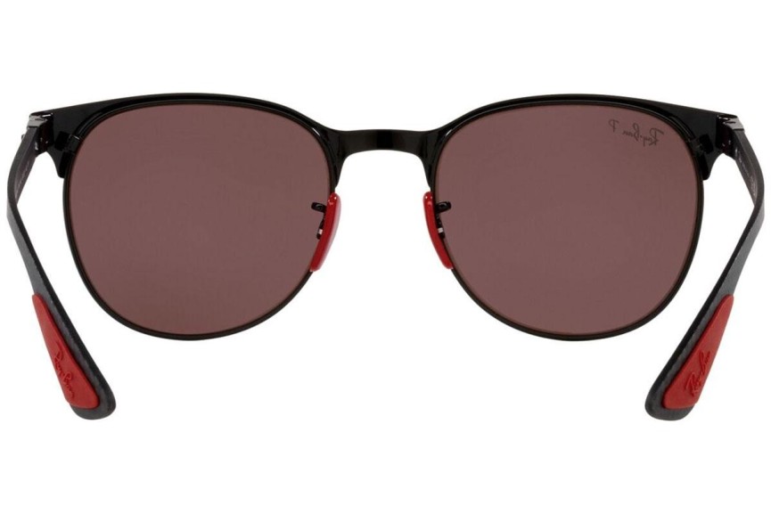 Sunčane naočale Ray-Ban RB8327M F041H2 Polarized Okrugao Crni