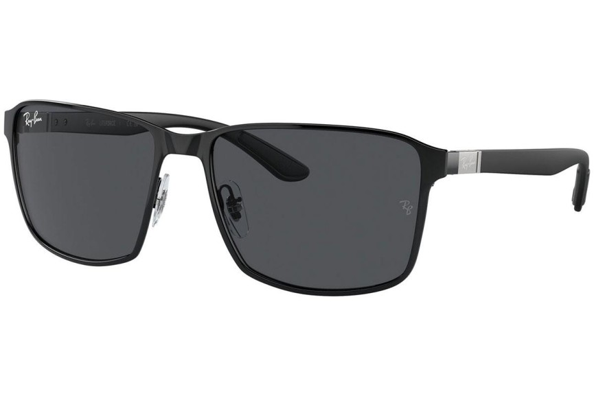 Sunčane naočale Ray-Ban RB3721 186/87 Kvadratni Crni