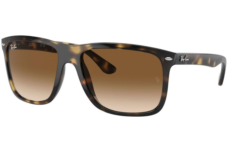 Sunčane naočale Ray-Ban Boyfriend Two RB4547 710/51 Kvadratni Havana