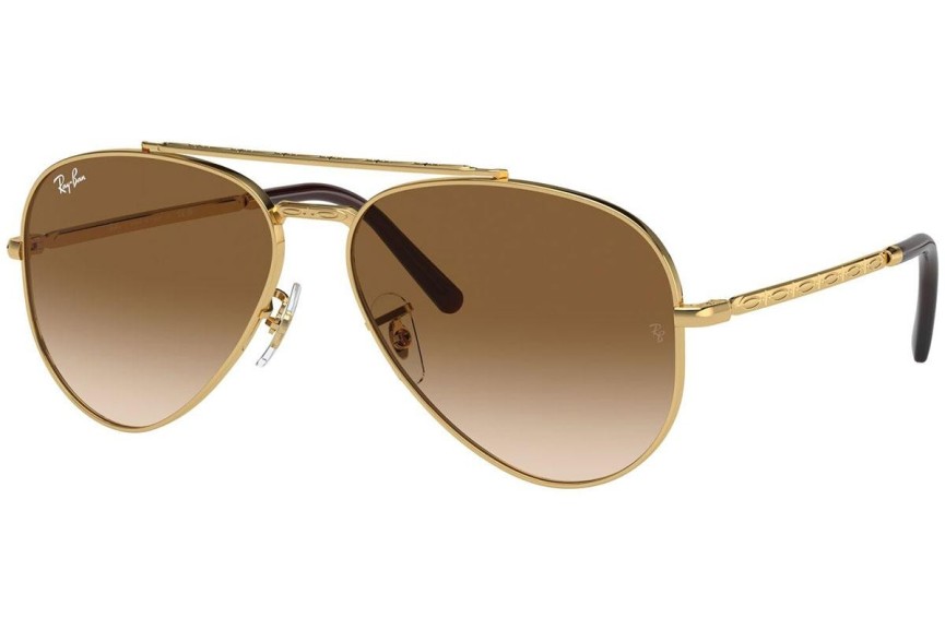 Sunčane naočale Ray-Ban New Aviator RB3625 001/51 Pilotski Zlatni