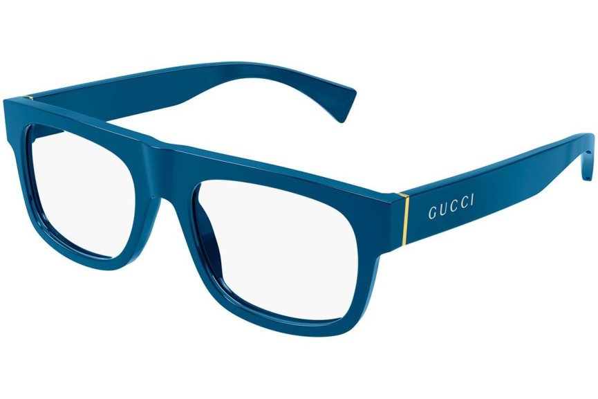 Naočale Gucci GG1137O 004 Flat Top Plavi