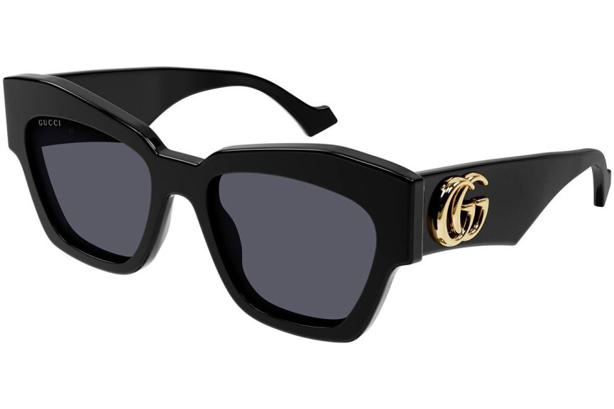 Sunčane naočale Gucci GG1422S 001 Cat Eye Crni