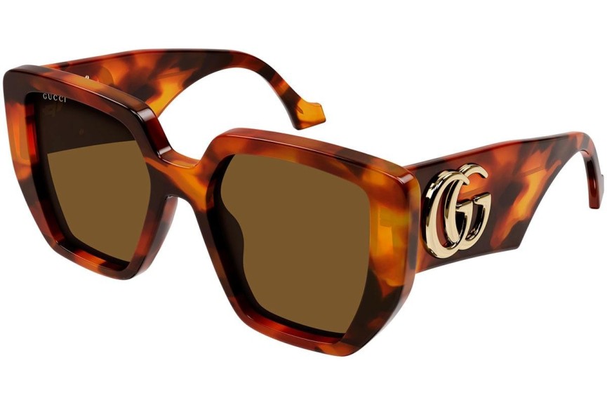 Sunčane naočale Gucci GG0956S 007 Kvadratni Havana