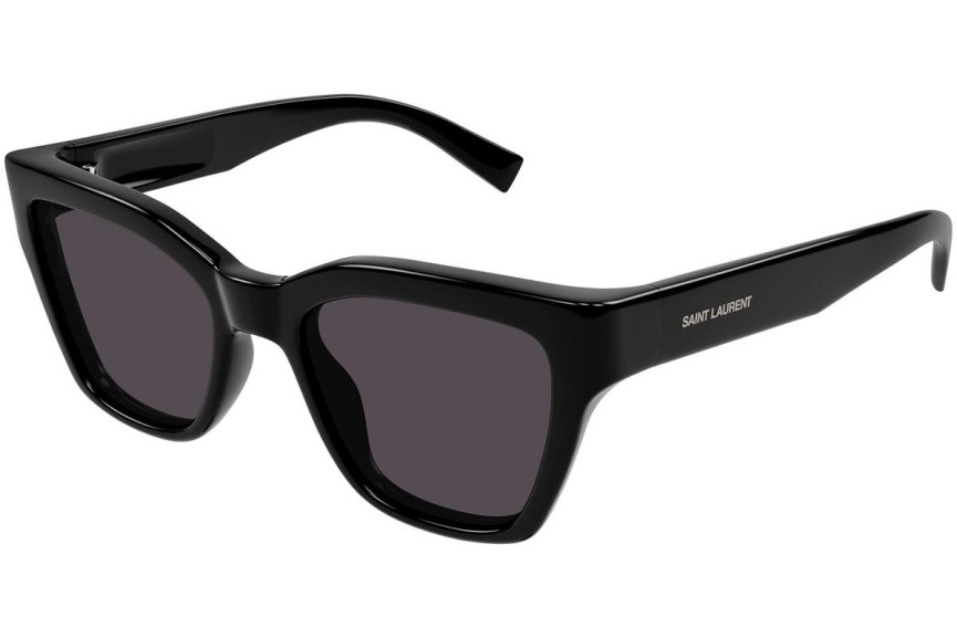 Sunčane naočale Saint Laurent SL641 001 Cat Eye Crni