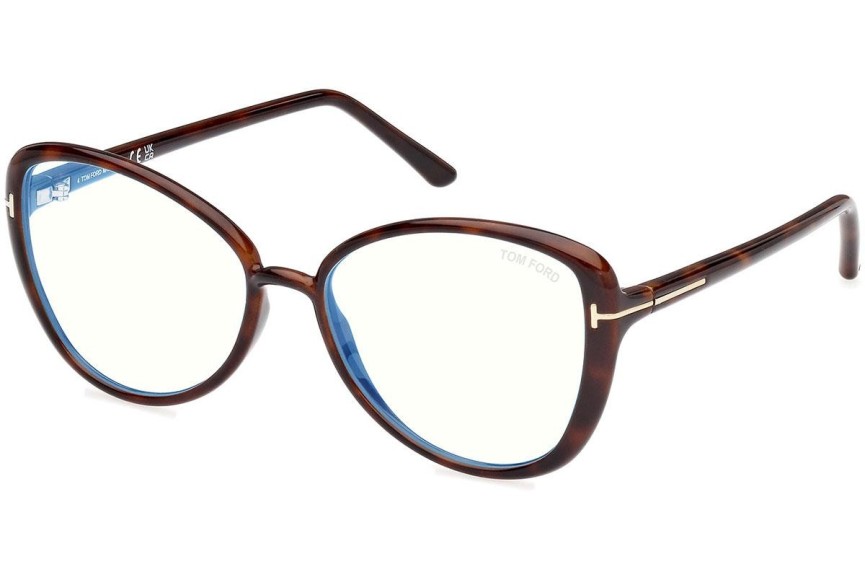 Naočale Tom Ford FT5907-B 052 Cat Eye Havana