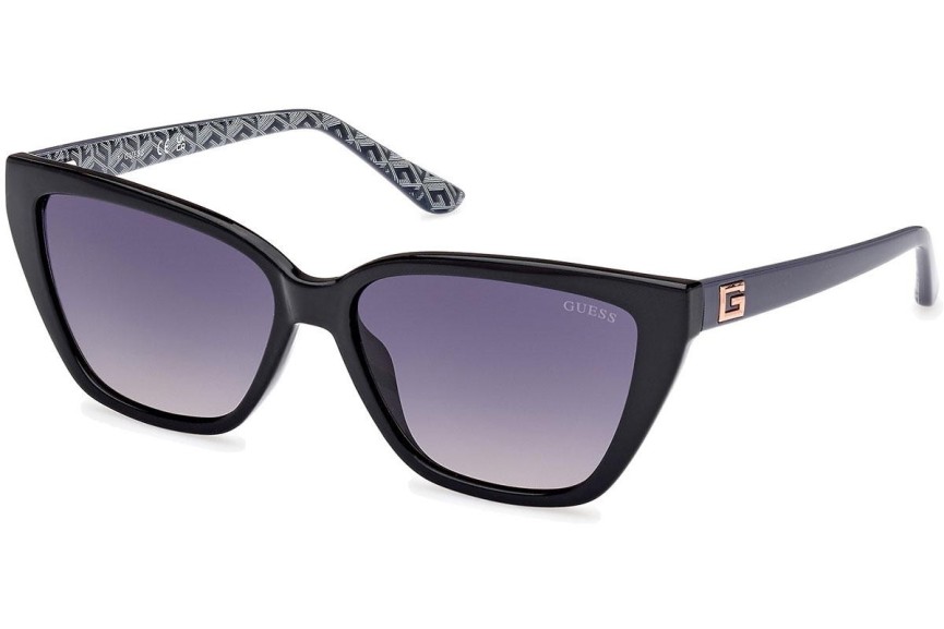 Sunčane naočale Guess GU7919 01B Cat Eye Crni