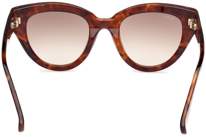 Sunčane naočale Max Mara Glimpse1 MM0077 53F Cat Eye Havana