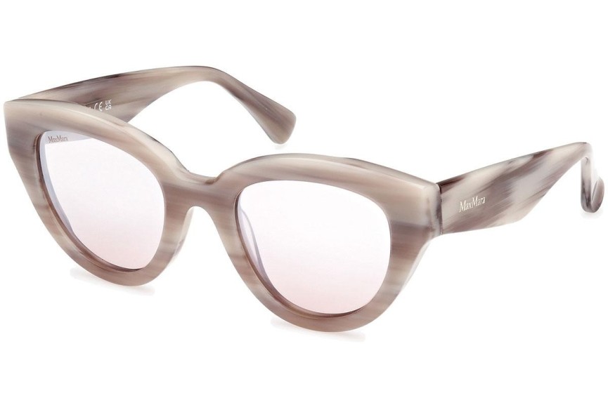 Sunčane naočale Max Mara Glimpse1 MM0077 60G Cat Eye Višebojni