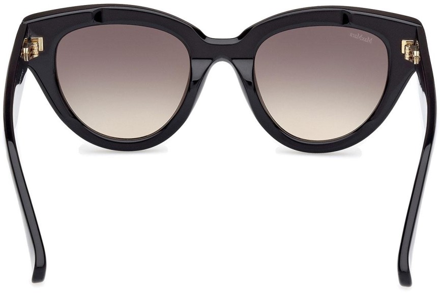 Sunčane naočale Max Mara Glimpse1 MM0077 01B Cat Eye Crni