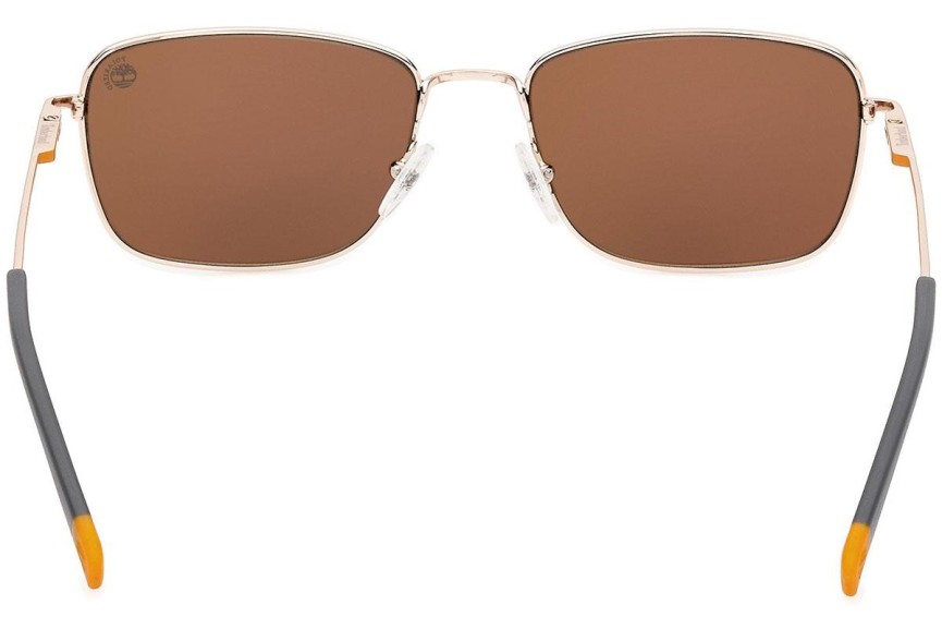 Sunčane naočale Timberland TB9338 32H Polarized Pravokutan Zlatni