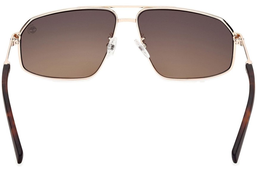 Sunčane naočale Timberland TB9341-H 32H Polarized Pilotski Zlatni