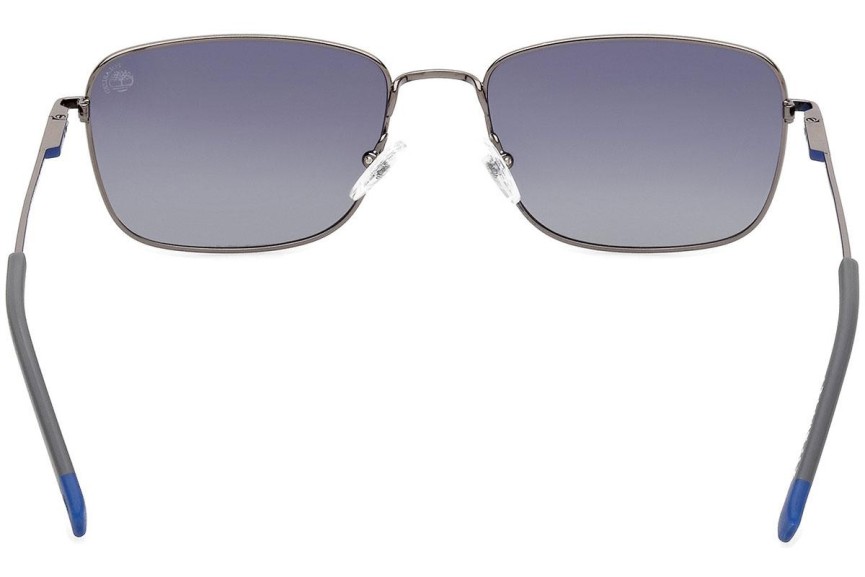 Sunčane naočale Timberland TB9338 08D Polarized Pravokutan Sivi