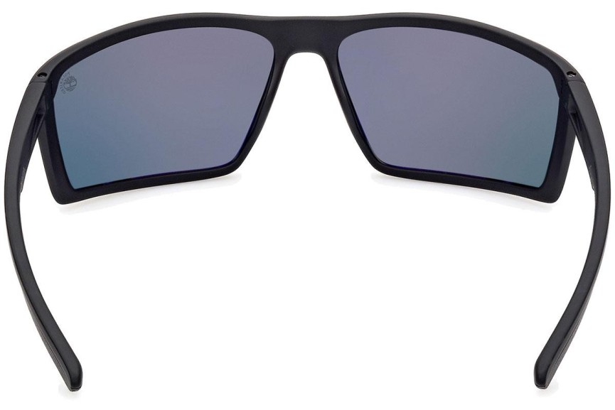 Sunčane naočale Timberland TB9333 02D Polarized Kvadratni Crni