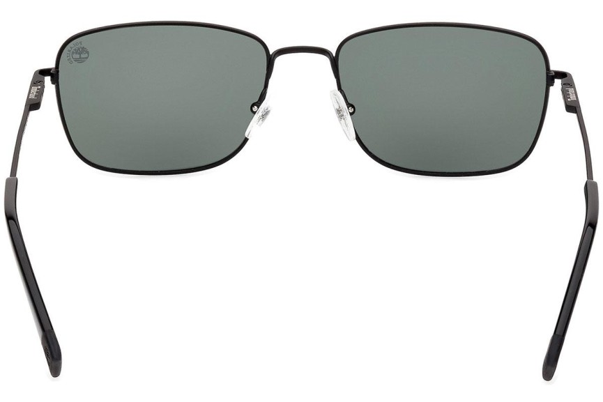 Sunčane naočale Timberland TB9338 02R Polarized Pravokutan Crni